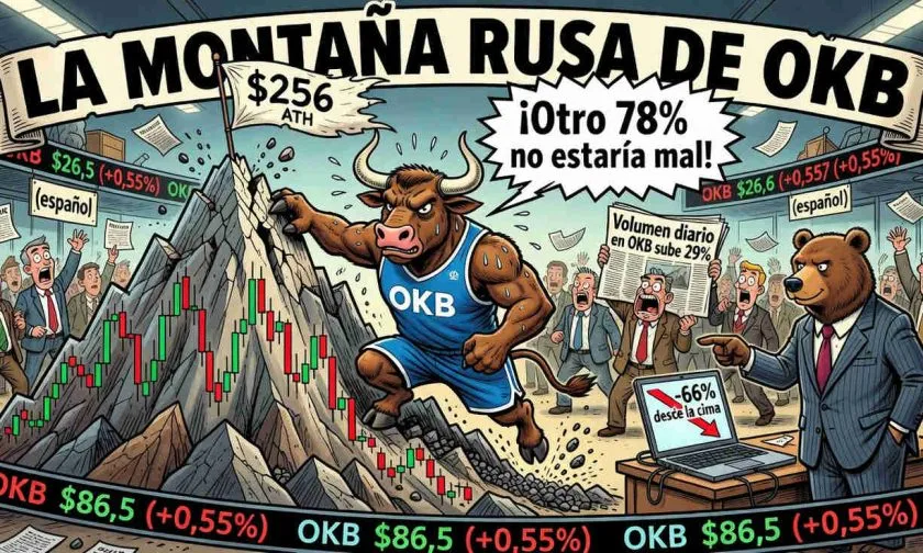 OKB desafía la gravedad del mercado: ¿puede romper los $90 pese a estar un 66% por debajo de su máximo?