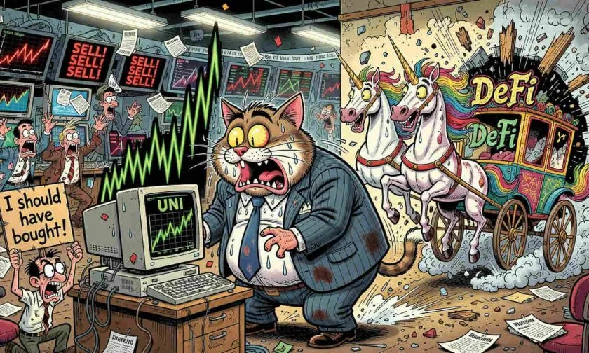Uniswap (UNI) explota un 27% en un solo día: ¿El catalizador que DeFi necesitaba?