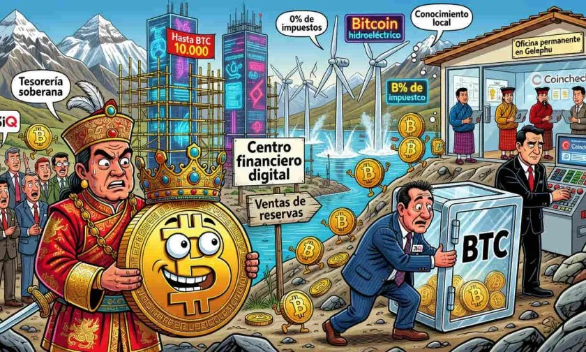 3iQ gestionará parte de la reserva de Bitcoin de Bután para impulsar su Ciudad de Mindfulness