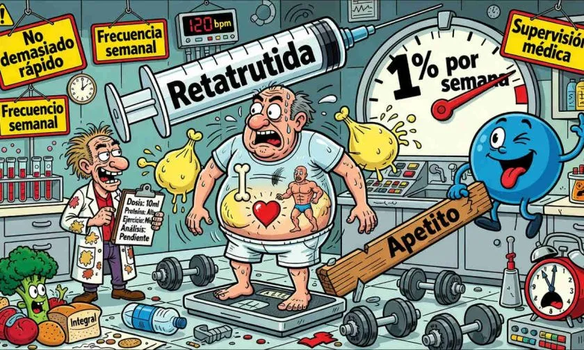 Retatrutida: la guía para perder peso sin sacrificar músculo ni salud