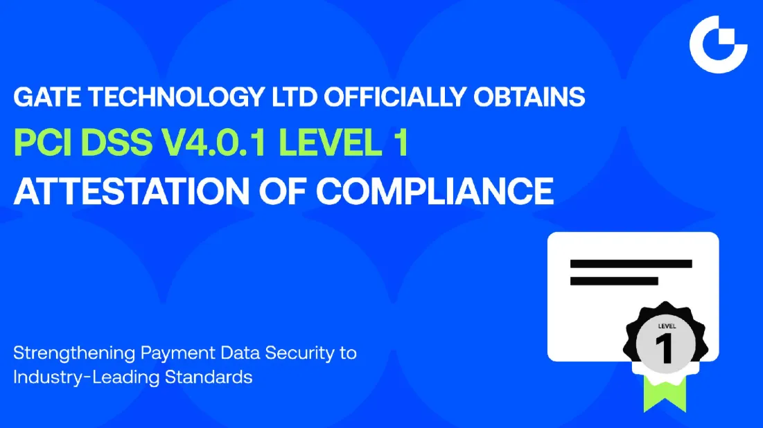 Gate Technology Ltd obtiene certificación PCI DSS v4.0.1, mejorando seguridad en pagos europeos