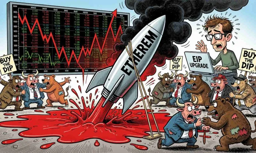 Ethereum (ETH) rebota un 6,67% tras tocar soportes clave: ¿señal de compra o trampa bajista?