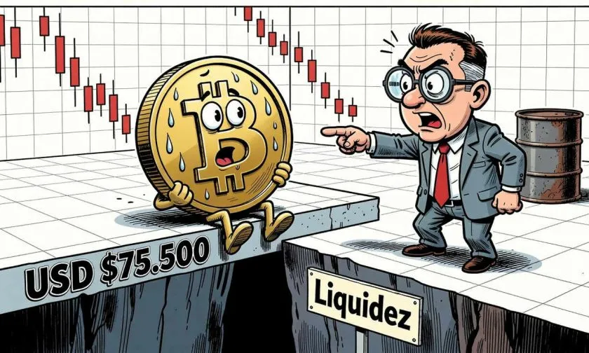 Bitcoin debe defender los USD $75.500 para conservar su estructura alcista, advierte Hilbert Group