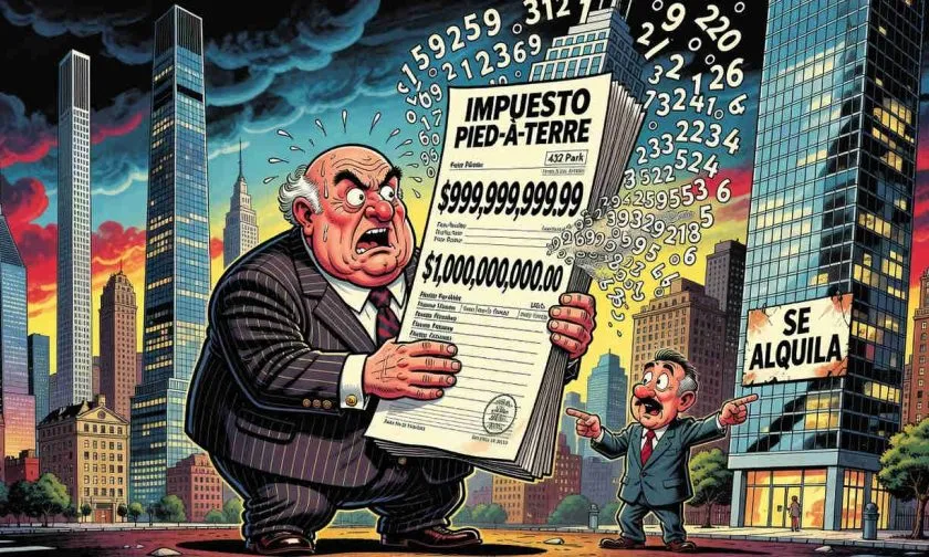 Impuesto sobre segundas viviendas en Nueva York desata caos en el mercado de lujo