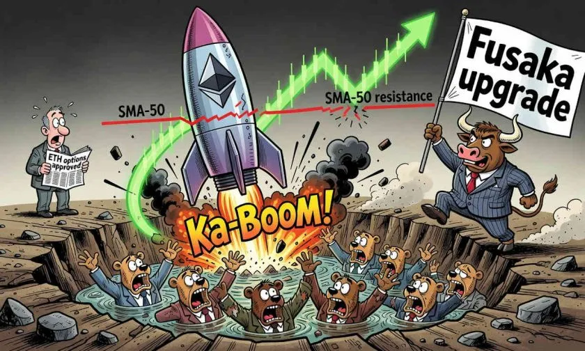 Ethereum se dispara un 6% y recupera los $1.700: claves del repunte