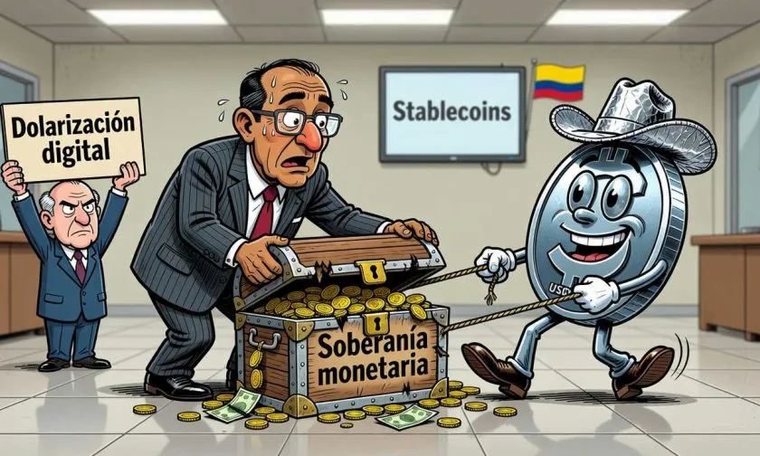 Dolarización digital en Colombia avanza con stablecoins, alerta el BPI