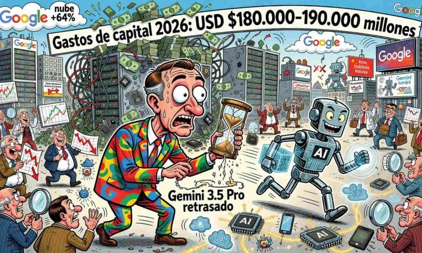 Alphabet enfrenta dudas por el retraso de Gemini 3.5 Pro y el costo de su apuesta por IA