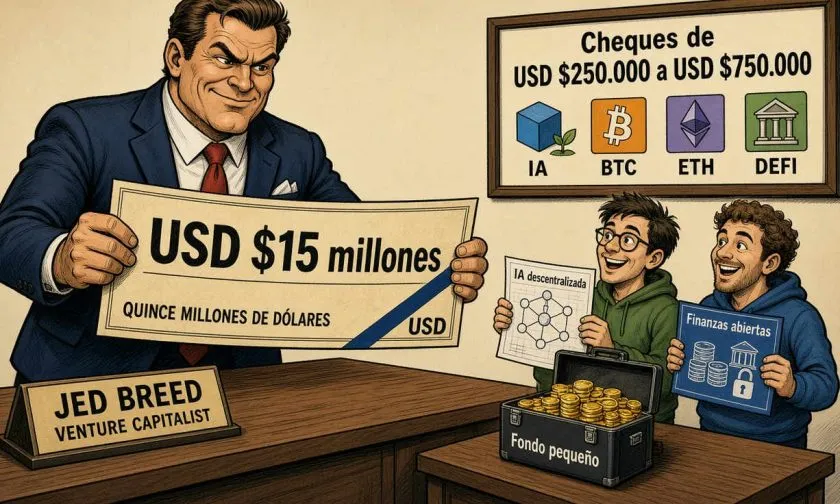 Breed VC cierra fondo de USD $15 millones para invertir en startups cripto