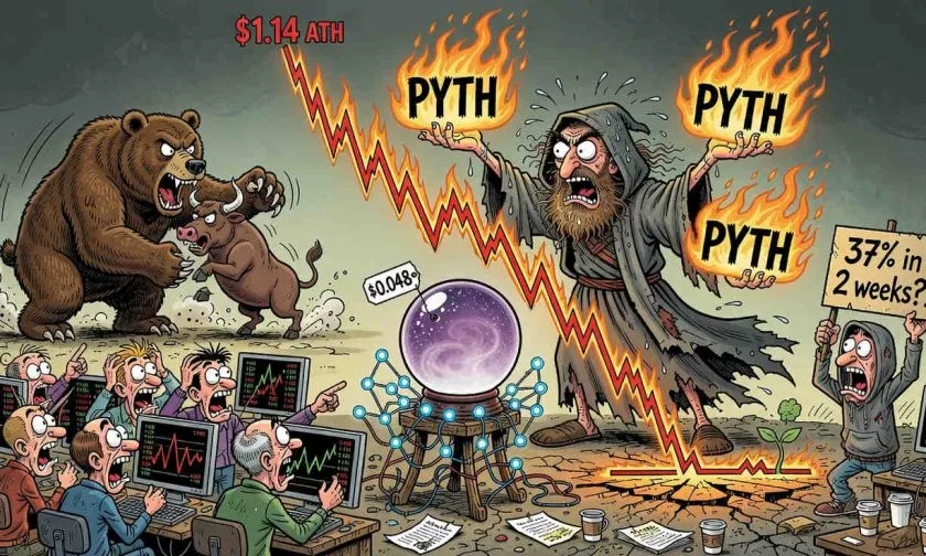 PYTH se dispara un 37% en 14 días y reconquista la SMA-200 en medio de bajo volumen