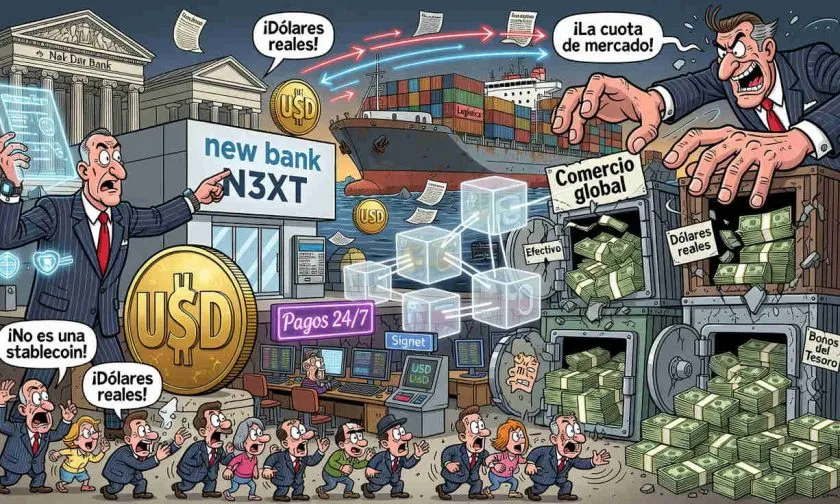 Exjefe de Signature Bank advierte sobre grandes bancos usando blockchain para dominar mercado