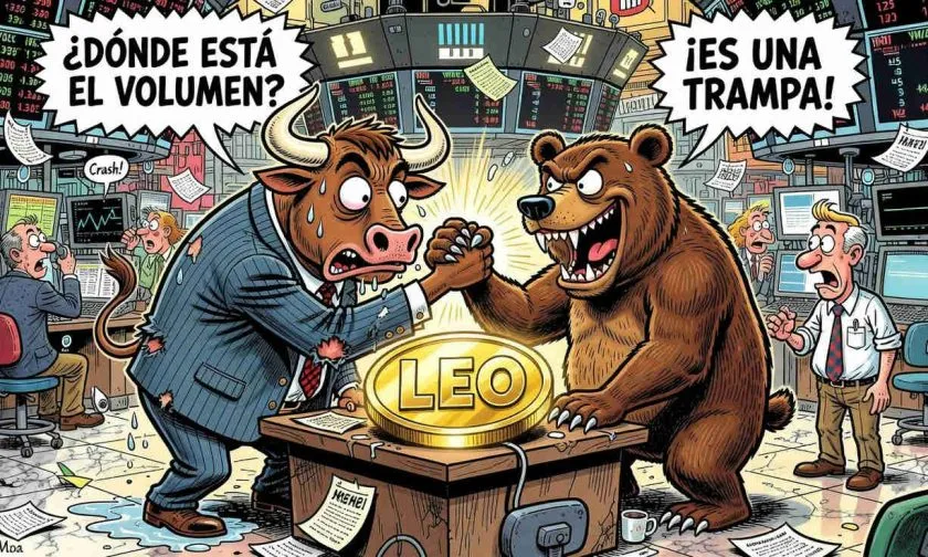 LEO en la cuerda floja: caída de volumen amenaza su estabilidad pese a leve repunte