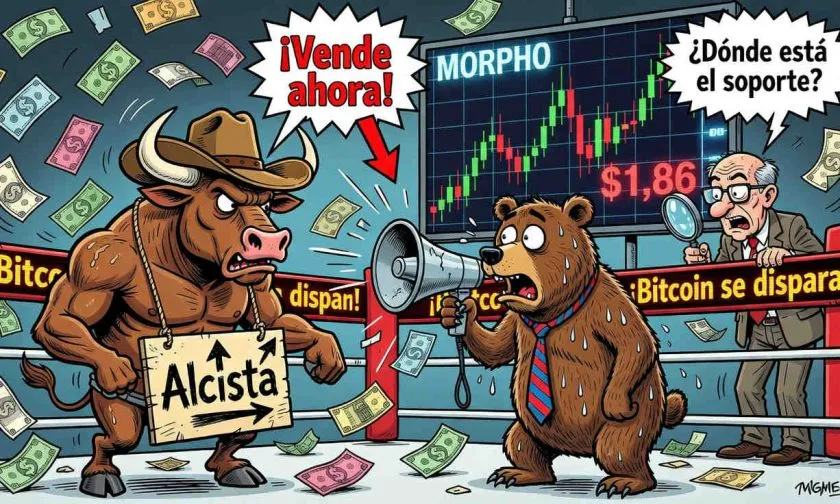 Morpho cae 3,5% y rompe soporte clave, acumulando una baja del 55% desde enero