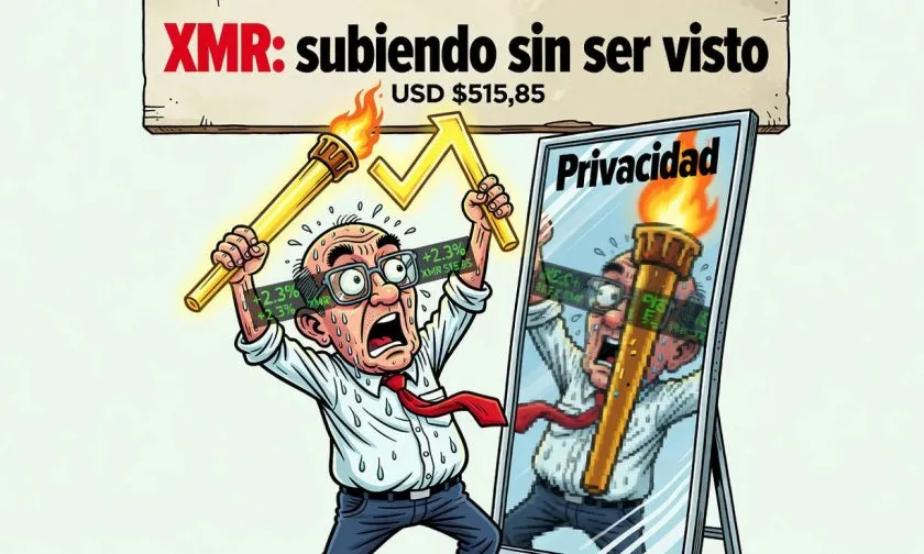 Monero (XMR) se afianza en $515,85 el 4 de septiembre de 2026, impulsado por monedas de privacidad