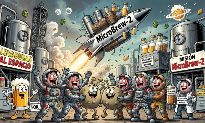 Starbase Brewing lanzó MicroBrew-2 con SpaceX para exponer levaduras cerveceras al espacio