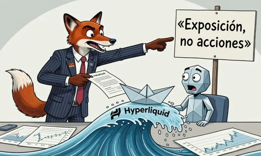 Hyperliquid acerca la futura salida a bolsa de Anthropic a los usuarios de MetaMask