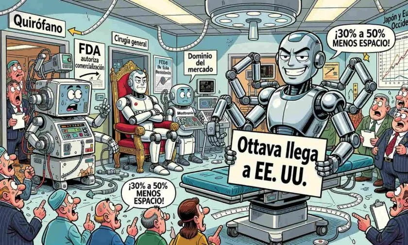 J&J desafía a Intuitive Surgical con su robot Ottava en el mercado estadounidense