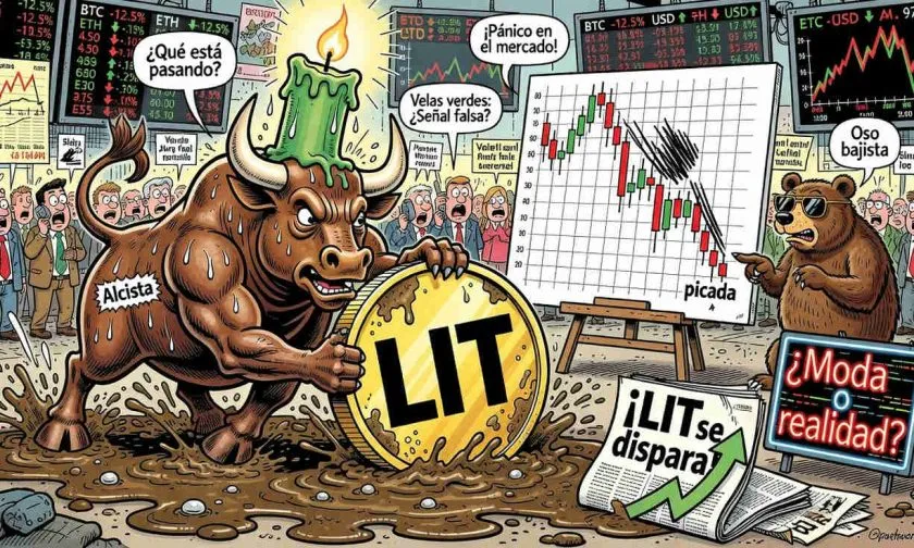 LIT se recupera 7,2% pero sigue un 83% por debajo de su máximo histórico