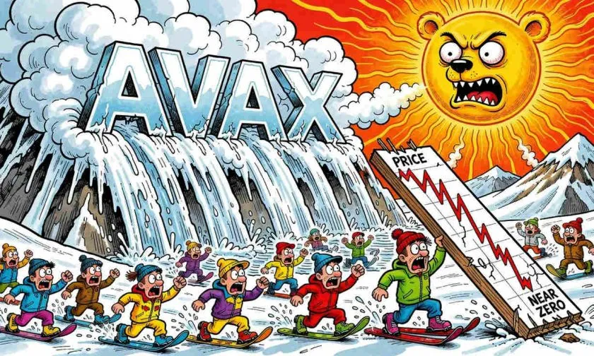 Avalanche se derrite: AVAX cae otro 2,78% y pierde el soporte de USD $6,80 ante la ausencia de compradores