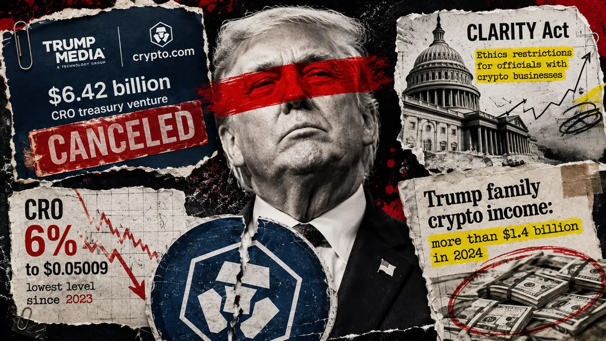 Trump Media and Crypto.com cancel $6.4 billion crypto project amid ethics scrutiny