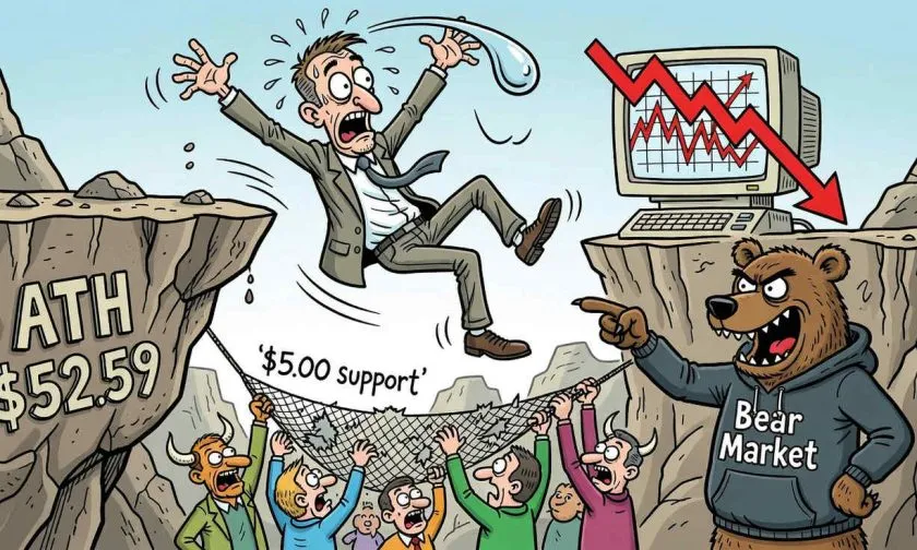 Injective (INJ) se desploma un 90 % desde su máximo histórico: ¿fondo o nueva trampa?
