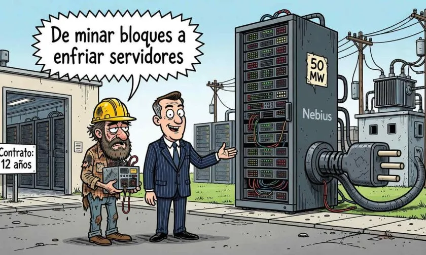AIB abandona minería de Bitcoin y se asocia con Nebius para centros de IA