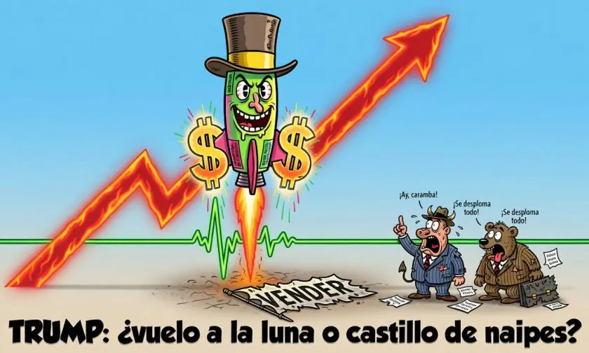 TRUMP alcanza un alza histórica del 86% a USD $3,08 por cierre de posiciones cortas