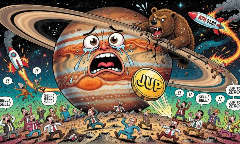Jupiter se desploma un 88% desde su máximo, ¿es hora de comprar el token olvidado?