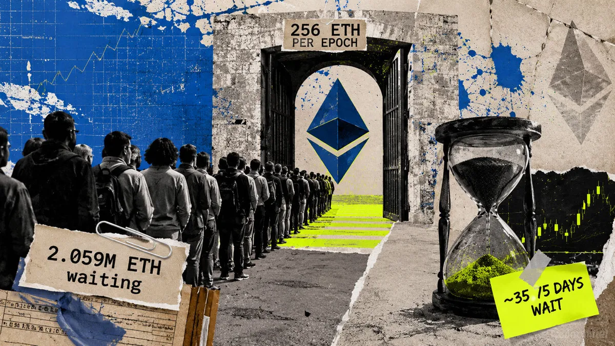 Ethereum staking backlog results in $350,000 daily losses for depositors