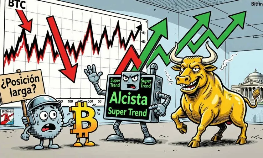 Bitfinex detecta una señal alcista para BTC en el gráfico semanal
