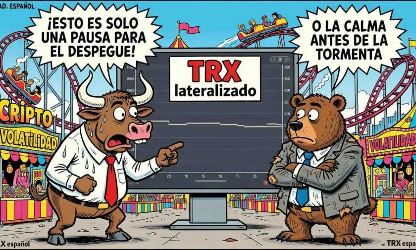 TRX se consolida bajo los USD $0,33: ¿acumulación silenciosa o debilidad previa a una caída? (27 julio 2026)