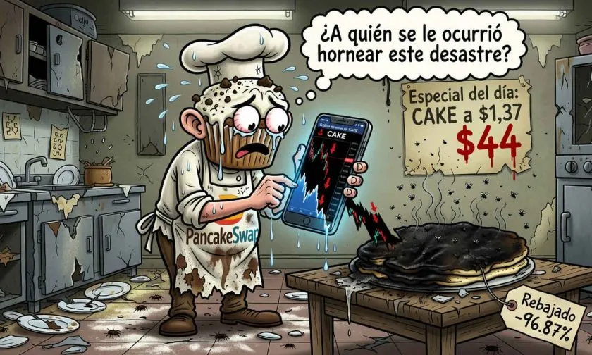 CAKE en mínimos de varios años: ¿está el exchange descentralizado de BNB Chain en peligro de extinción?