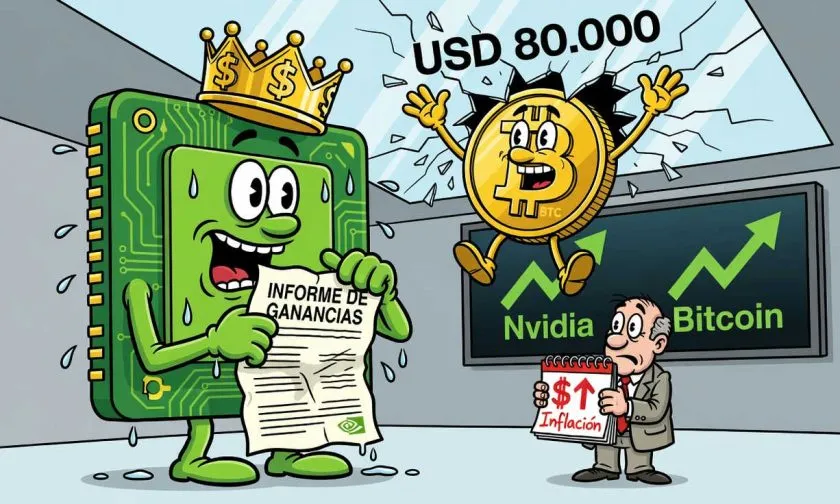 Futuros del S&P 500 y Nasdaq avanzan ante informe de Nvidia y datos de inflación