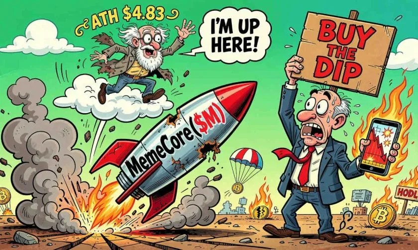 MemeCore ($M) se desploma un 60% en 30 días: ¿oportunidad o trampa para inversores el 23 de julio de 2026?