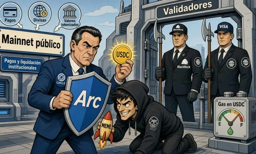 BlackRock y Visa validarán Arc, mientras los traders preparan una fiebre de memecoins