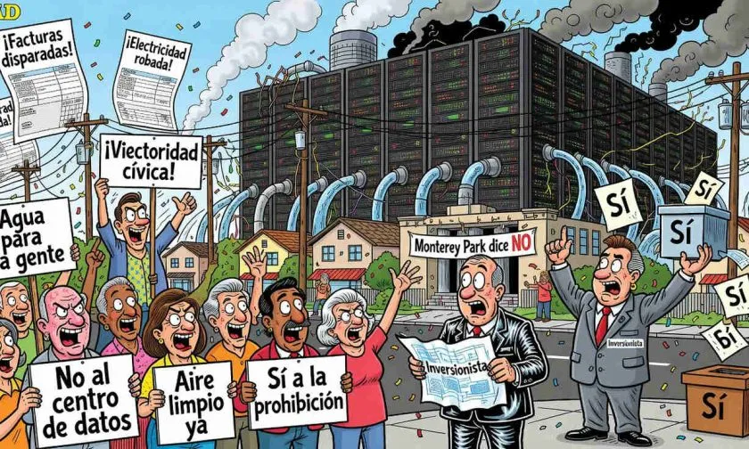 Monterey Park vota por prohibir centros de datos y lanza una advertencia al auge de la IA