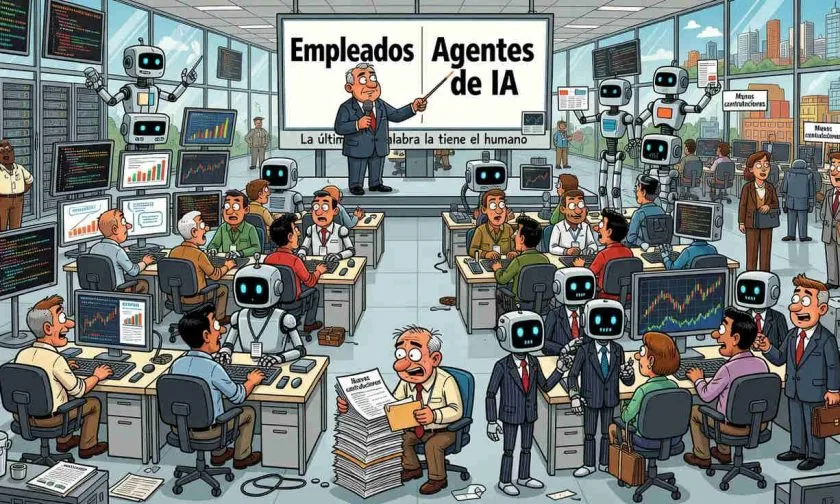 TCS prevé tantos agentes de IA como empleados y anticipa menor contratación en India