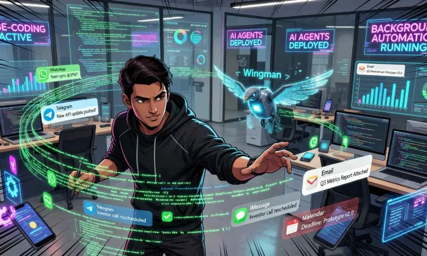 Emergent entra al mercado de agentes de IA con Wingman desde India