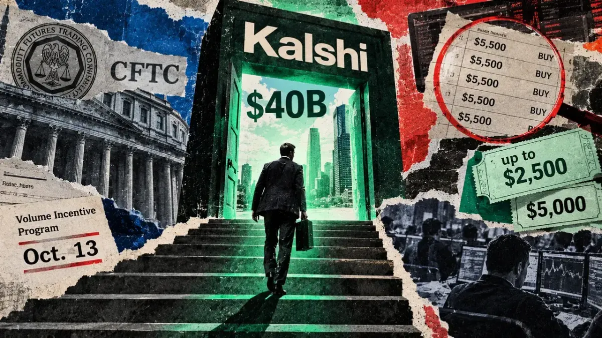 Kalshi's $40 billion growth faces scrutiny with trading volume program ending early
