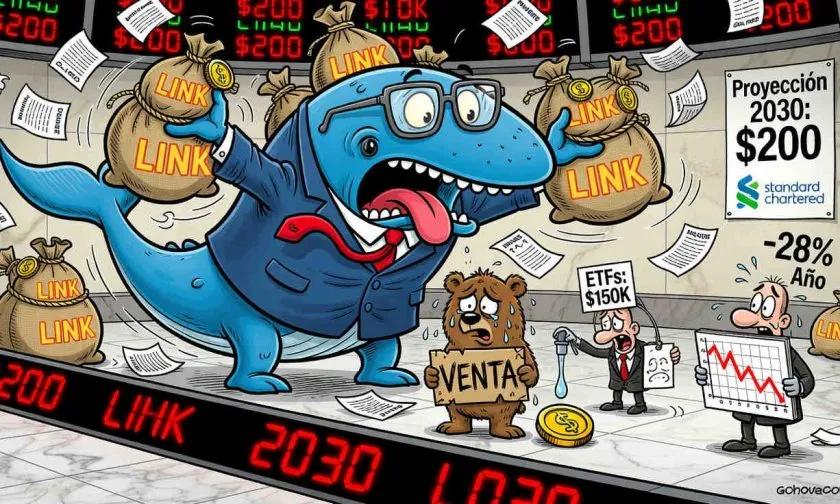 Actividad de ballenas de Chainlink alcanza máximo en 5 meses tras pronóstico de $200
