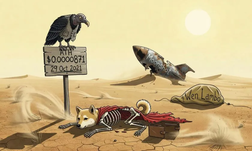 Shiba Inu en punto muerto: ¿Es el último respiro de SHIB tras caer un 66,67% en 52 semanas? – 11 de julio de 2026