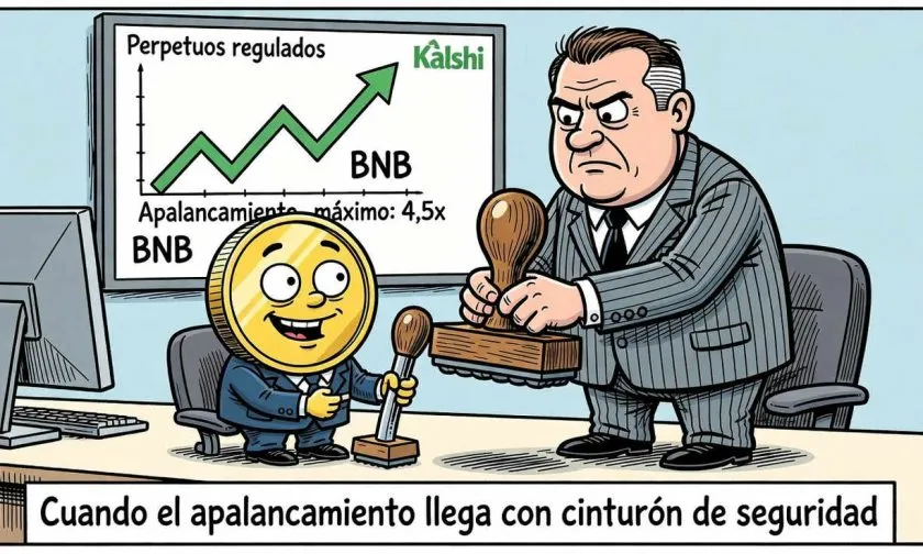 Kalshi incorpora perpetuos de BNB y amplía los derivados cripto regulados en EE. UU.