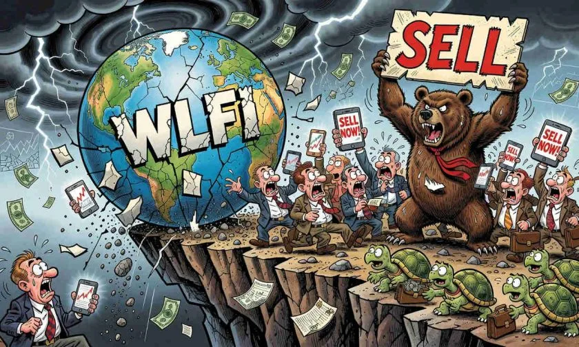 WLFI se hunde un 75% en 52 semanas y enfrenta resistencia persistente
