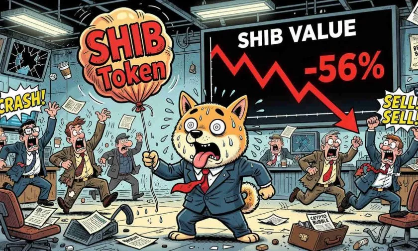 SHIB se desploma un 19% en 30 días mientras el volumen se derrumba: ¿fin de la era meme?