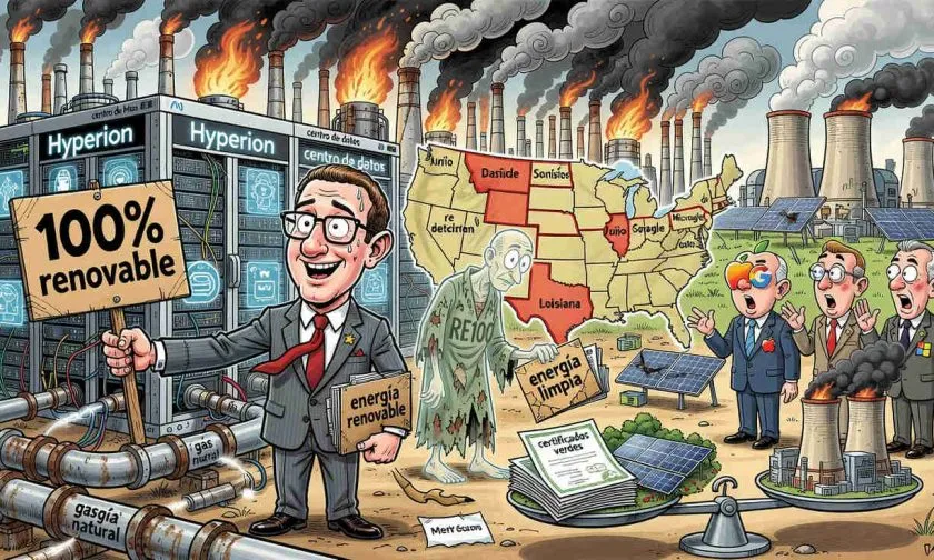 Meta abandona el pacto RE100 mientras acelera su expansión de gas natural para centros de datos de IA