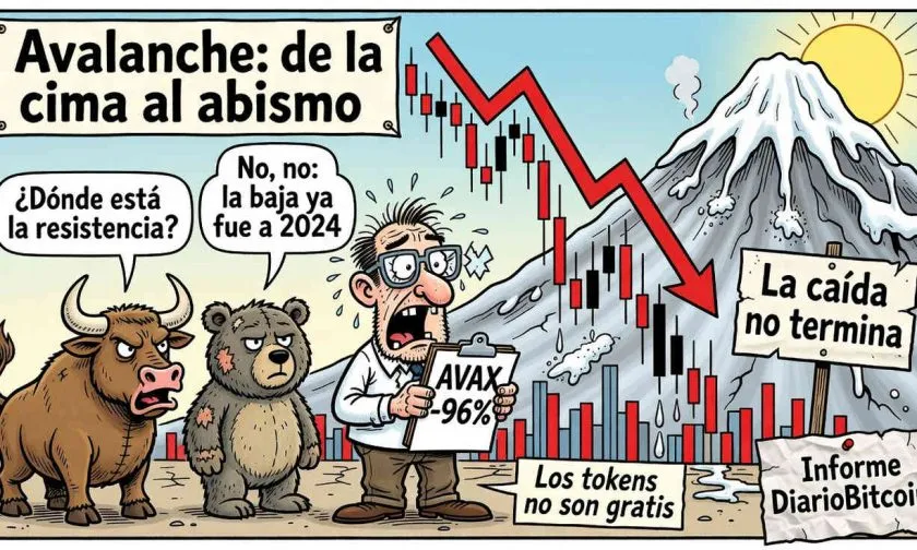 Avalanche se desploma a $6,33, un 95,64% por debajo de su máximo histórico