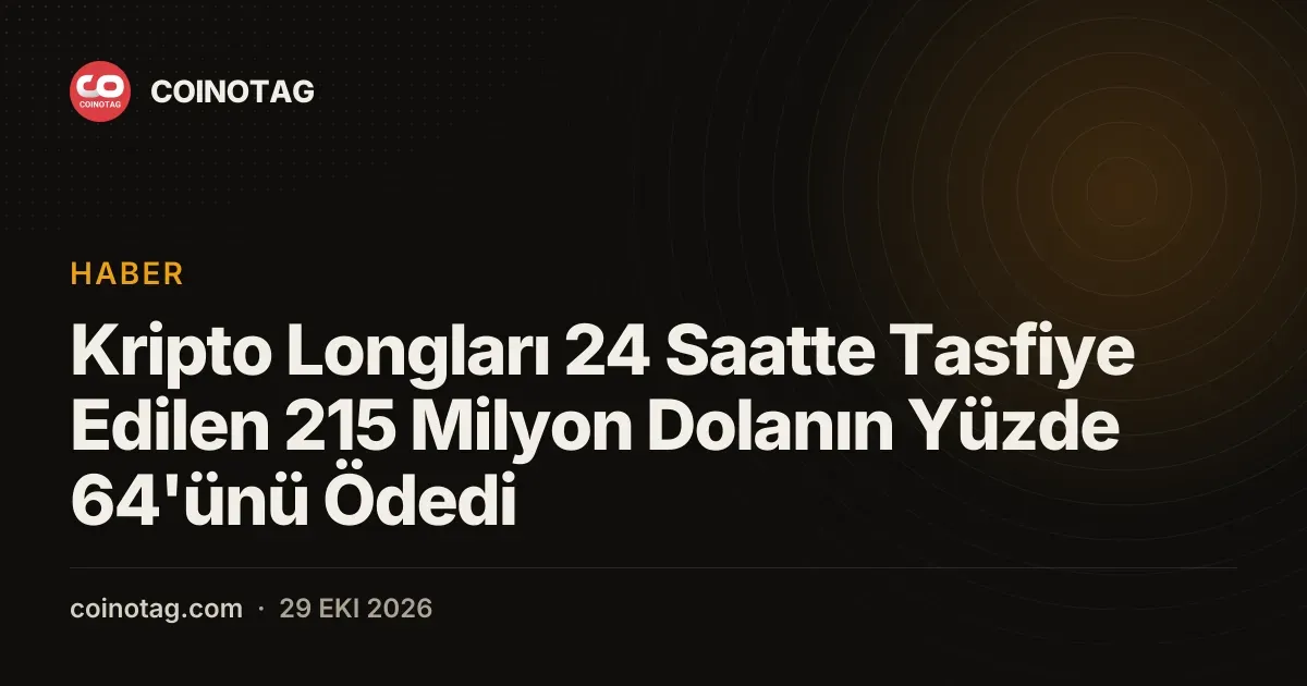 Kaldiracli pozisyonlar son 24 saatte 215 milyon dolar tasfiyeye yol acti