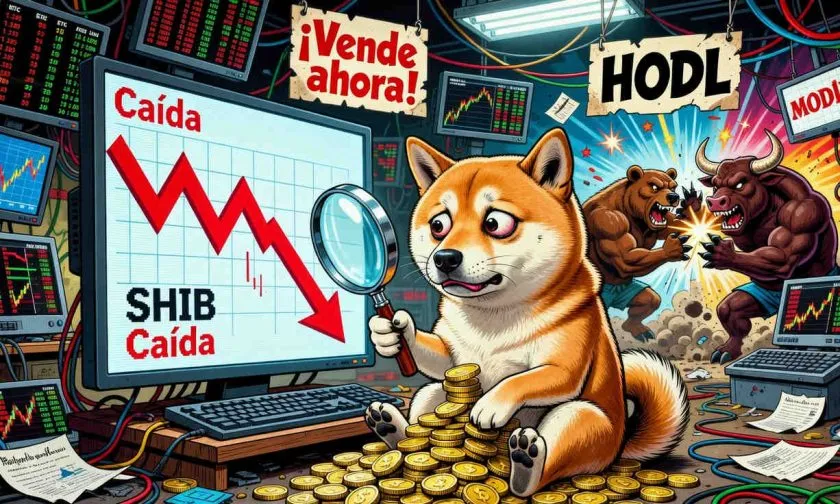 Shiba Inu (SHIB) sufre caída del 3,62% el 6 de agosto bajo presión bajista