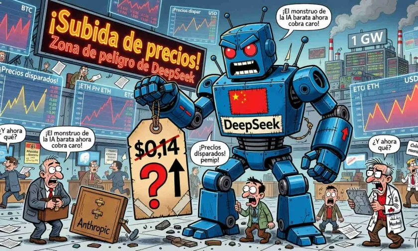 DeepSeek incrementa tarifas para financiar centro de datos de 1 GW