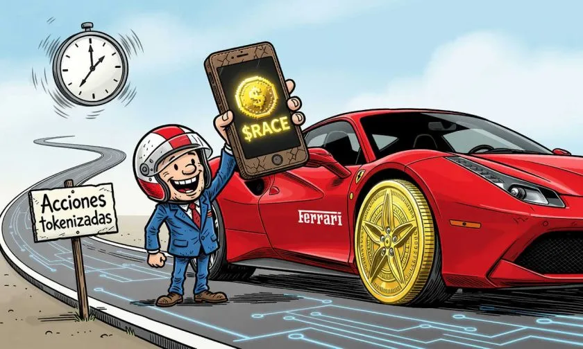 Backpack lanza $RACE en Solana, respaldado 1:1 por acciones de Ferrari