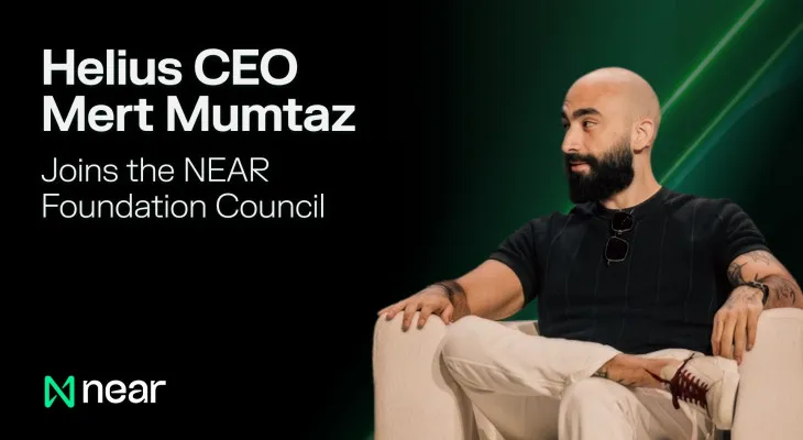 Mert Mumtaz gia nhập NEAR Foundation giúp giá token tăng 12 phần trăm